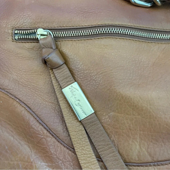 Foley + Corinna Tan Leather Shoulder Bag - Picture 3 of 10